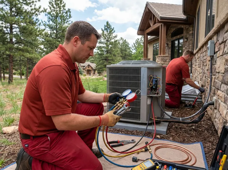 Dual-Fuel Heat Pump Systems in castle pines, CO